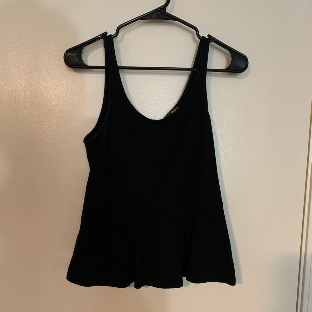 Express peplum tank